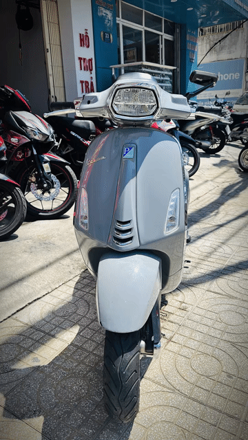 Piaggio Vespa 125cc Xám 💥Xe Máy Hạnh Nhu💥. Mua bán Xe máy tại Thành phố Đà Lạt Lâm Đồng được đăng bởi Xe Máy Hạnh Nhu hình 1
