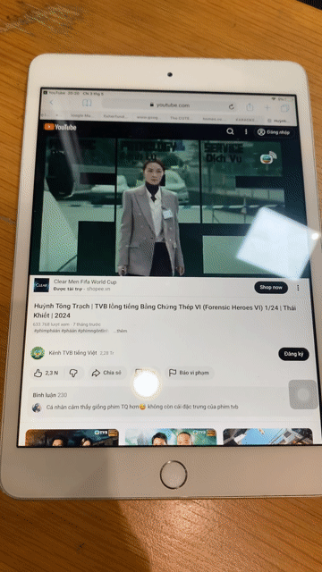 Apple iPad Mini 3 16GB Bạc. Mua bán Máy tính bảng tại Quận Gò Vấp Tp Hồ Chí Minh được đăng bởi nguyễn minh hình 1