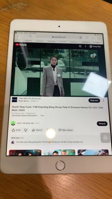 Apple iPad Mini 3 16GB Bạc. Mua bán Máy tính bảng tại Quận Gò Vấp Tp Hồ Chí Minh được đăng bởi nguyễn minh hình 1