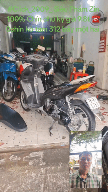 Honda Click màu Đen. Mua bán Xe máy tại Quận 11 Tp Hồ Chí Minh được đăng bởi CỬA HÀNG XE MÁY LONG HỔ hình 1