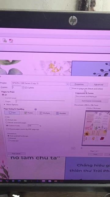 Máy in Epson L1800 A3. Mua bán Đồ dùng văn phòng tại Quận Long Biên Hà Nội được đăng bởi TIẾN hình 1