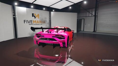 FIVEM Choilambo | Realistic Sports Car [Unbadged] Add-On | Custom Body Kit | Rear Spoiler | Custom Wheels | Optimized | Fivem Ready | High Quality — video preview