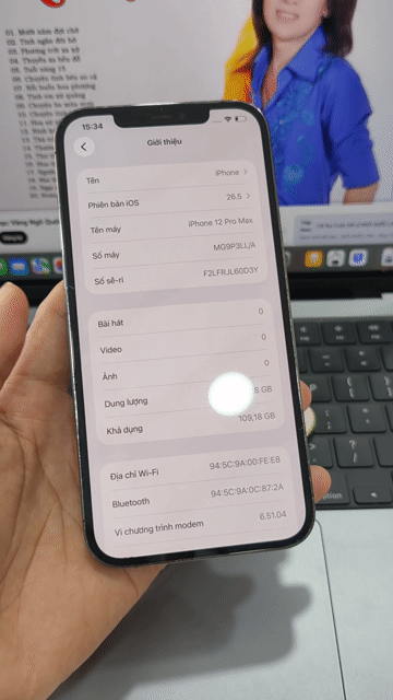 12 Pro Max 128GB Đen zin chuẩn có Ship. Mua bán Điện thoại tại Quận 12 Tp Hồ Chí Minh được đăng bởi a Liêm hình 1
