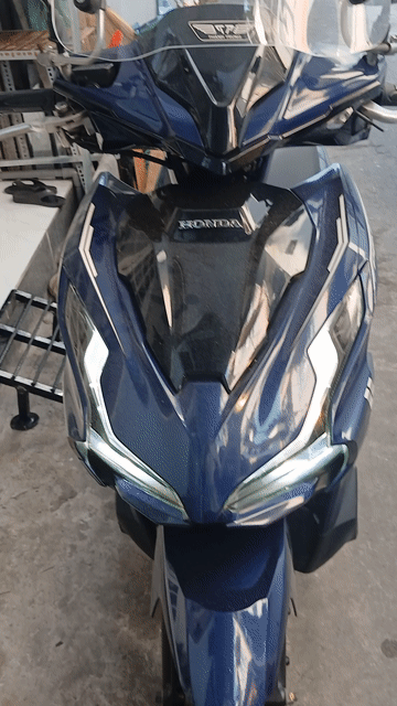 Honda Airblade 125 4val 2022 Xanh. Mua bán Xe máy tại Quận 4 Tp Hồ Chí Minh được đăng bởi Lộc Phát Huy hình 1
