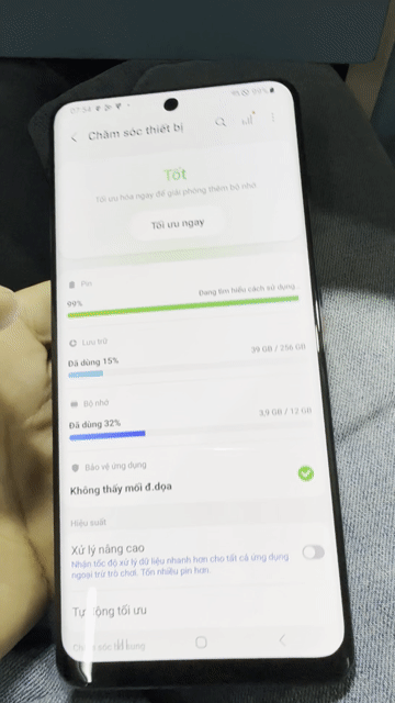Samsung Galaxy S20 Ultra 5G 256GB Đen. Mua bán Điện thoại tại Huyện Bình Chánh Tp Hồ Chí Minh được đăng bởi HS Mobile  hình 1