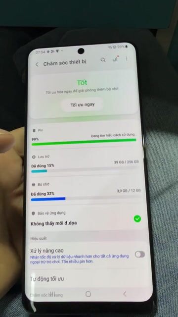 Samsung Galaxy S20 Ultra 5G 256GB Đen. Mua bán Điện thoại tại Huyện Bình Chánh Tp Hồ Chí Minh được đăng bởi HS Mobile  hình 1