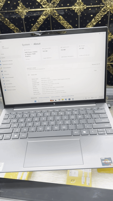 HP Elitebook 635 G11 Ryzen 5 16GB/512GB Xám. Mua bán Laptop tại Quận 3 Tp Hồ Chí Minh được đăng bởi Viễn Phong Apple hình 1