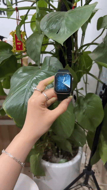 Apple Watch S5 Titan Bạc 44mm. Mua bán Thiết bị đeo thông minh tại Quận Thanh Xuân Hà Nội được đăng bởi Thu Trang hình 1