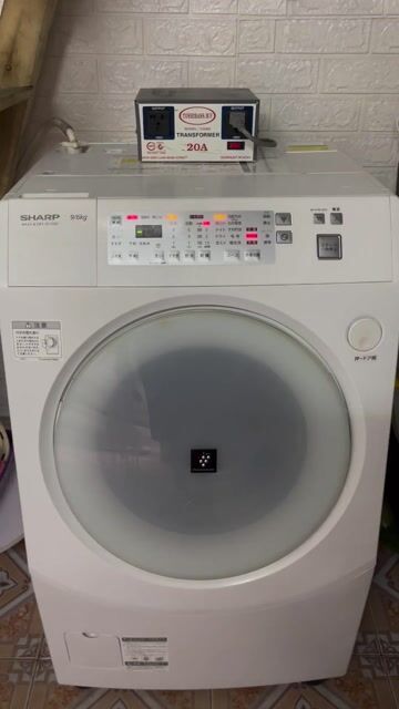 Máy giặt sấy Sharp 9/6kg nội đia nhật. Mua bán Máy giặt tại Quận Thanh Xuân Hà Nội được đăng bởi Tên chưa cung cấp hình 1