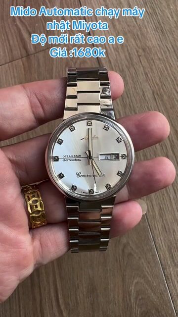 Mido Ocean Star Commander Kim loại Bạc. Mua bán Đồng hồ tại Thị xã Tân Châu An Giang được đăng bởi Khang hình 1