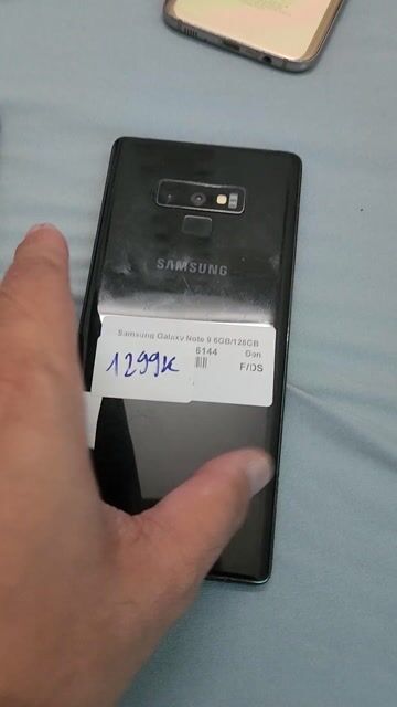 Samsung Galaxy Note 9 128GB Đen. Mua bán Điện thoại tại Huyện Bình Chánh Tp Hồ Chí Minh được đăng bởi Thảo Samsung hình 1