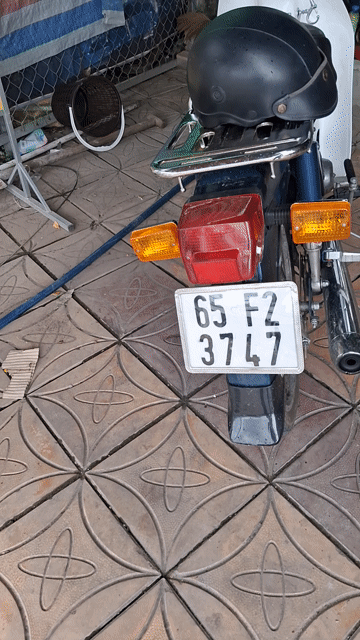 Honda Super Cub 70 Xanh trắng. Mua bán Xe máy tại Huyện Phong Điền Cần Thơ được đăng bởi Vannoi Vannoi hình 1