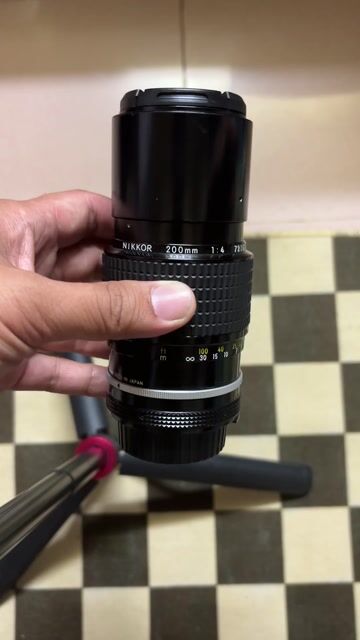 Ống kính Nikon Nikkor 200mm f4 AI. Mua bán Máy ảnh, Máy quay tại Quận 11 Tp Hồ Chí Minh được đăng bởi Triệu Tạp hình 1