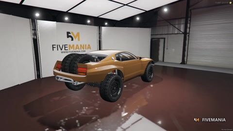 FIVEM Dom1 | Off-Road Rally Car [Unbadged] Add-On | Custom Suspension | Roll Cage | Spare Tires | Add-On | Optimized | Fivem Ready | High Quality, video preview