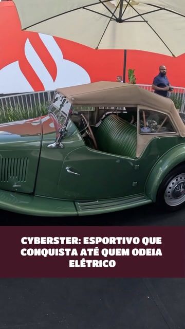 CYBERSTER: ESPORTIVO QUE CONQUISTA ATÉ QUEM ODEIA ELÉTRICO