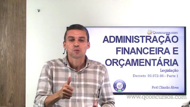 Administração Financeira e Orçamentária