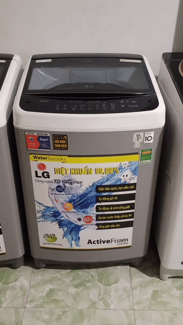 LG 9kg INVERTER tiết kiệm điện bao ship lắp đặt . Mua bán Máy giặt tại Quận 1 Tp Hồ Chí Minh được đăng bởi LÊ DƯƠNG 87 hình 1