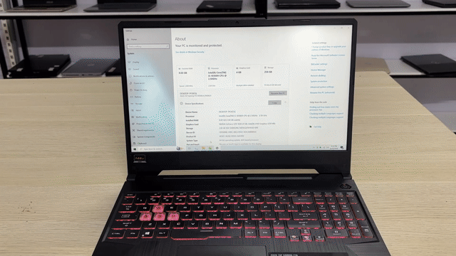 Asus TUF F15 FX506L i5-10300H/15.6inFHD/8GB/256GB. Mua bán Laptop tại Quận Ninh Kiều Cần Thơ được đăng bởi Thành Đạt hình 1
