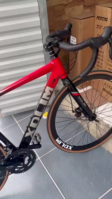 Xe đạp thể thao XDLIM Đỏ, Đen. Mua bán Xe đạp tại Huyện Thống Nhất Đồng Nai được đăng bởi Tri hình 1