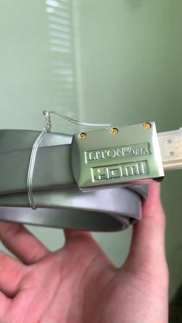 Cáp HDMI Liton Xám dài 1,5m (hàng USA). Mua bán Phụ kiện (Màn hình, Chuột...) tại Quận Tân Phú Tp Hồ Chí Minh được đăng bởi Lân Nguyễn hình 1
