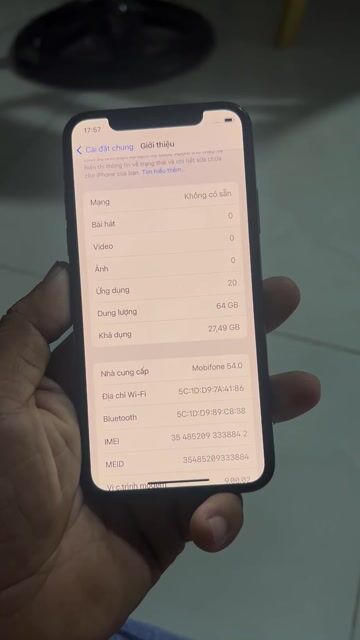 Apple iPhone X Đen + Ốp Đỏ Nam Tính. Mua bán Điện thoại tại Huyện Bình Chánh Tp Hồ Chí Minh được đăng bởi Tuấn Tuấn hình 1