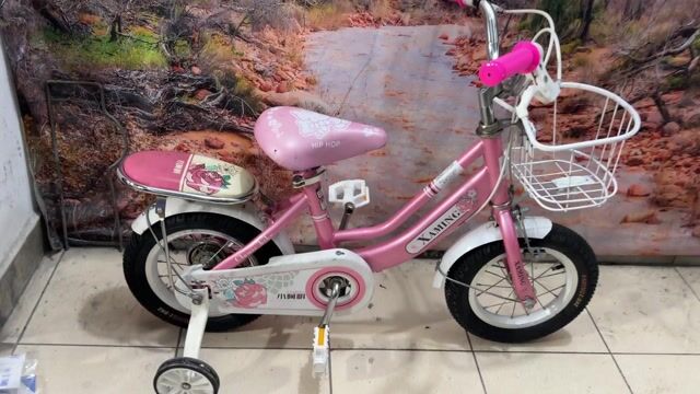 Xe trẻ em XAMING hồng 12 inch mới 95%. Mua bán Xe đạp tại Quận Tân Bình Tp Hồ Chí Minh được đăng bởi Bbb hình 1