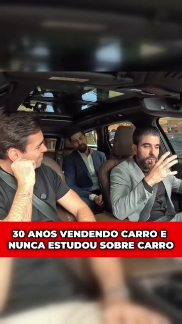 30 anos vendendo carro e nunca estudou sobre carro