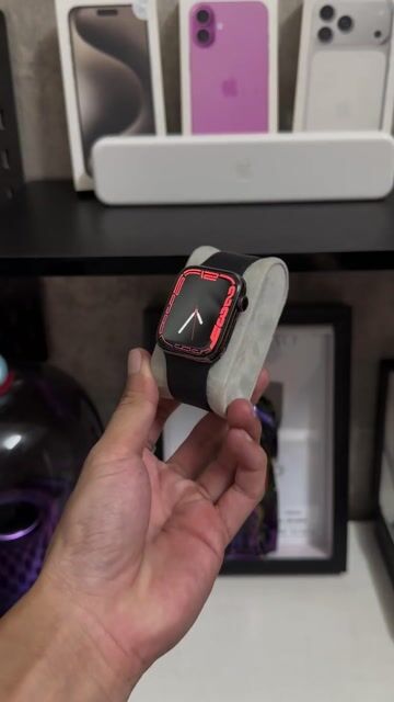 Apple Watch Series 7 Thép Graphite LTE Đen. Mua bán Thiết bị đeo thông minh tại Quận Bình Thạnh Tp Hồ Chí Minh được đăng bởi Phúc hình 1