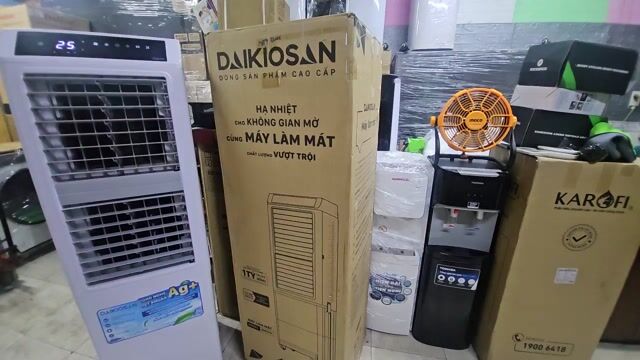 Quạt điều hòa tháp 300w,45 lít DAIKIOSAN DM104 Mới. Mua bán Quạt tại Quận Phú Nhuận Tp Hồ Chí Minh được đăng bởi MINH VY hình 1