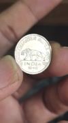 1946 1/4 Rupees Nickel George VI British India - Verdigris Spot video
