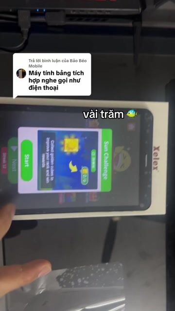 Xelex Gama Tab X8 Mới full box dùng dc sim. Mua bán Máy tính bảng tại Huyện Kim Sơn Ninh Bình được đăng bởi Keng  hình 1