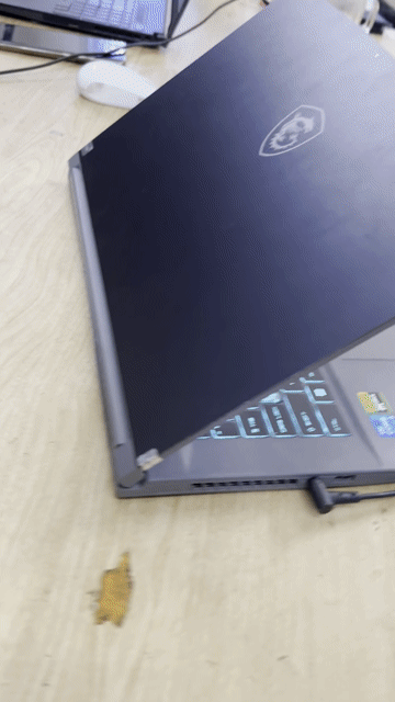 MSI Thin 15 B12UCX i5-12450H 15.6 8GB/512 rtx2050. Mua bán Laptop tại Quận Đống Đa Hà Nội được đăng bởi tshop tây sơn hình 1