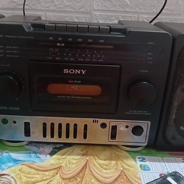 Radio cassette sony 1030s. Mua bán Tivi, Âm thanh tại Quận Gò Vấp Tp Hồ Chí Minh được đăng bởi Anh Tuấn  hình 1