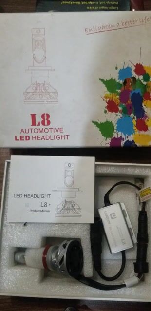 Đèn pha Automotive LED L8 Mới. Mua bán Phụ tùng xe tại Quận Hoàng Mai Hà Nội được đăng bởi Cửu Trần hình 1