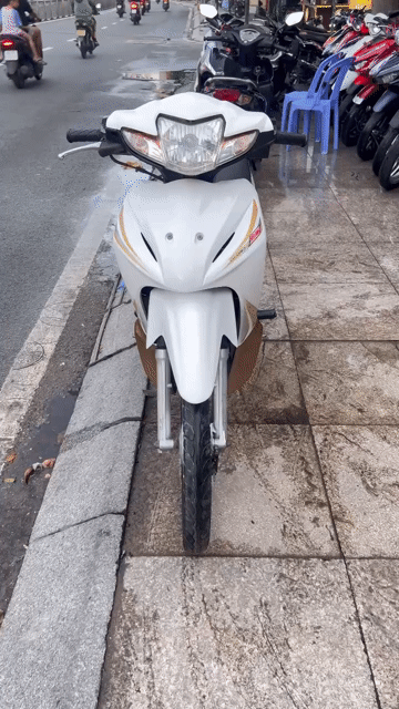 Honda Wave S 2013 Trắng Đã sử dụng. Mua bán Xe máy tại Quận Tân Phú Tp Hồ Chí Minh được đăng bởi Tuanduy hình 1