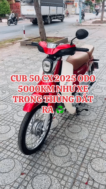 CUB 50 CX 2025 5000KM NHƯ XE THÙNG TRONG HÃNG. Mua bán Xe máy tại Huyện Chợ Mới An Giang được đăng bởi XE MÁY THIỆN PHÁT AN GIANG hình 1