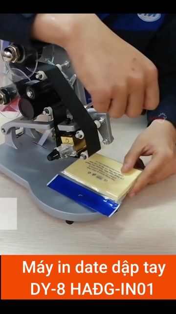 Máy in date DY-8 - dập tay - chuyên hàng đông lạnh. Mua bán Đồ dùng văn phòng tại Huyện Phù Cừ Hưng Yên được đăng bởi Nhân Máy Cơ Khí hình 1