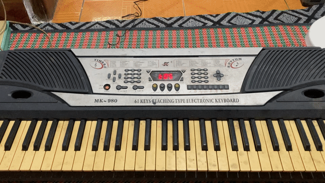 Đàn Organ điện tử MK-980 Đen, Trắng đã sử dụng. Mua bán Nhạc cụ tại Huyện Thuỷ Nguyên Hải Phòng được đăng bởi Đại Nam hình 1