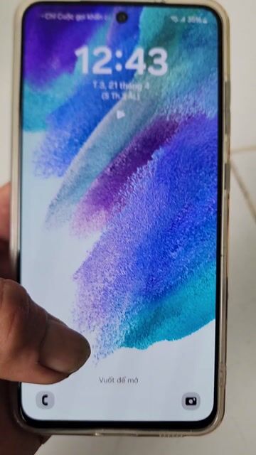 Samsung S21 FE 5G 128GB Đen Đã sử dụng. Mua bán Điện thoại tại Thành phố Biên Hòa Đồng Nai được đăng bởi B T Tài hình 1