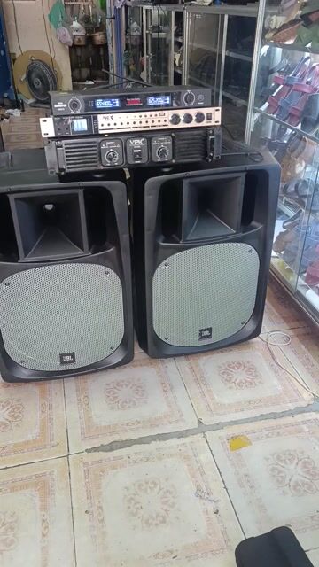 Dàn karaoke JBL Bass 40 Đen. Mua bán Tivi, Âm thanh tại Thành phố Vũng Tàu Bà Rịa - Vũng Tàu được đăng bởi âm thanh cũ và mới  hình 1