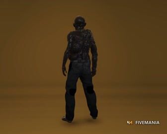 Mortimer | FiveM Male Ped | Undead Monster Character | Multiple Outfits | Optimized & Fivem Ready [Add-On], video preview