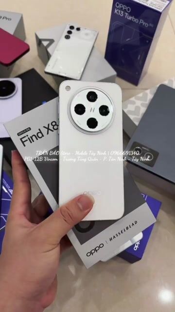 OPPO Find X8 5G 256Gb Fullbox - Bán Trả Góp. Mua bán Điện thoại tại Thành phố Tây Ninh Tây Ninh được đăng bởi Trần Bảo Store Mobile Tây Ninh hình 1