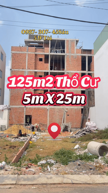 Mua bán Đất Huyện Hóc Môn Tp Hồ Chí Minh diện tích 125 m² giá 5,9 tỷ