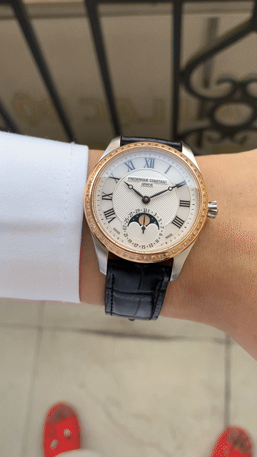 Frederique Constant FC-705MMC3MDZ9 Nam Vàng 18K. Mua bán Đồng hồ tại Quận Ba Đình Hà Nội được đăng bởi Mạnh Tiến Đồng Hồ Chính Hãng  hình 1