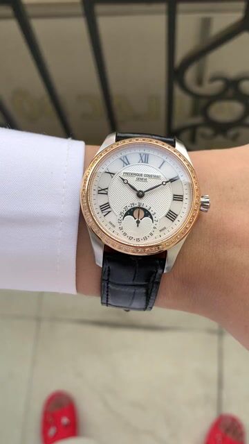 Frederique Constant FC-705MMC3MDZ9 Nam Vàng 18K. Mua bán Đồng hồ tại Quận Ba Đình Hà Nội được đăng bởi Mạnh Tiến Đồng Hồ Chính Hãng  hình 1