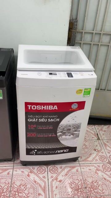 Thanh lý máy giặt Toshiba 9kg chạy tốt. Mua bán Máy giặt tại Quận Gò Vấp Tp Hồ Chí Minh được đăng bởi Quí Vũ Official hình 1