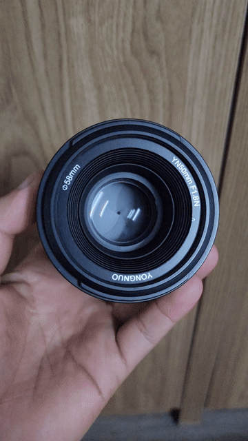 Ống kính Yongnuo 50F1.8G Nikon. Mua bán Máy ảnh, Máy quay tại Quận Hải Châu Đà Nẵng được đăng bởi Vinh Máy Ảnh hình 1