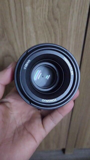 Ống kính Yongnuo 50F1.8G Nikon. Mua bán Máy ảnh, Máy quay tại Quận Hải Châu Đà Nẵng được đăng bởi Vinh Máy Ảnh hình 1