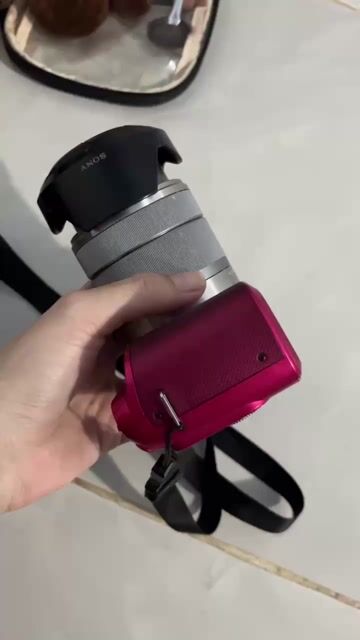 Máy ảnh Sony NEX-F3 Hồng. Mua bán Máy ảnh, Máy quay tại Thành phố Long Xuyên An Giang được đăng bởi út lộc hình 1