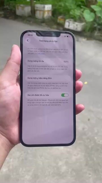 iPhone 12 Pro Max 256GB Xanh Pin 100%. Mua bán Điện thoại tại Thành phố Bắc Ninh Bắc Ninh được đăng bởi Xuân Biển hình 1